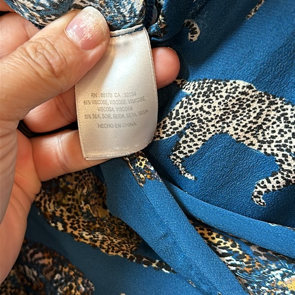 🔥KACHEL X Anthropologie Cheetah blouse - Picture 11 of 16